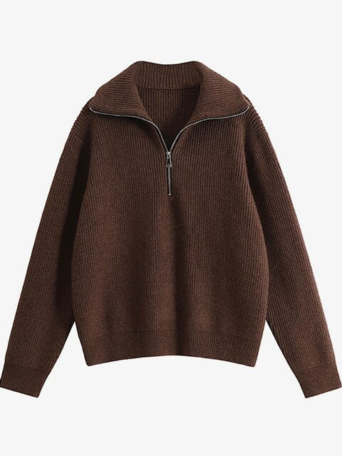 Defasia™ | Regular Half Zip Sweater